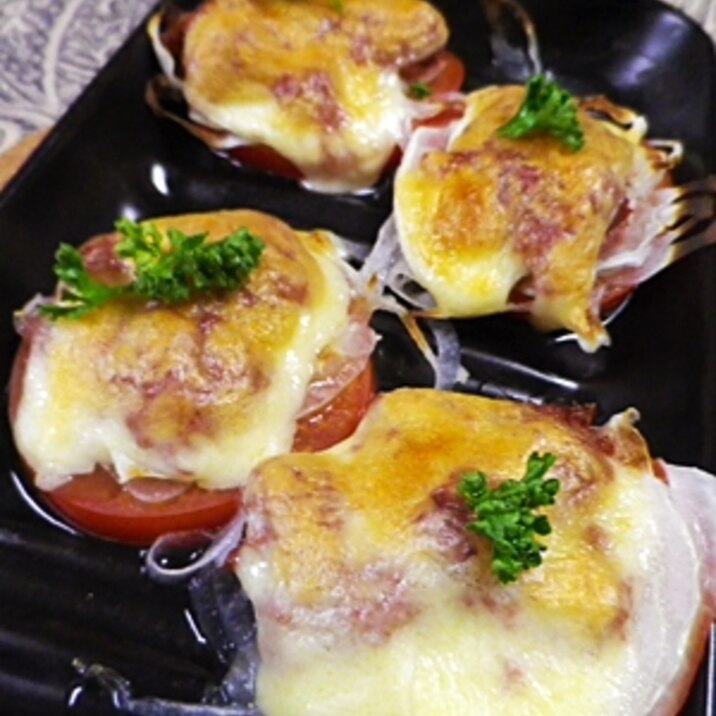 グリルパンで超簡単 トマトオニオンコンビーフ焼き レシピ 作り方 By Leopoo 楽天レシピ グリルパンで超簡単 トマトオニオンコンビーフ焼き レシピ 作り方 By Leopoo 楽天レシピ